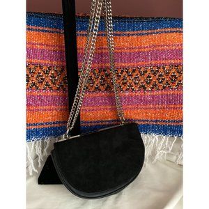 Express black shoulder bag crossbody bag chain strap